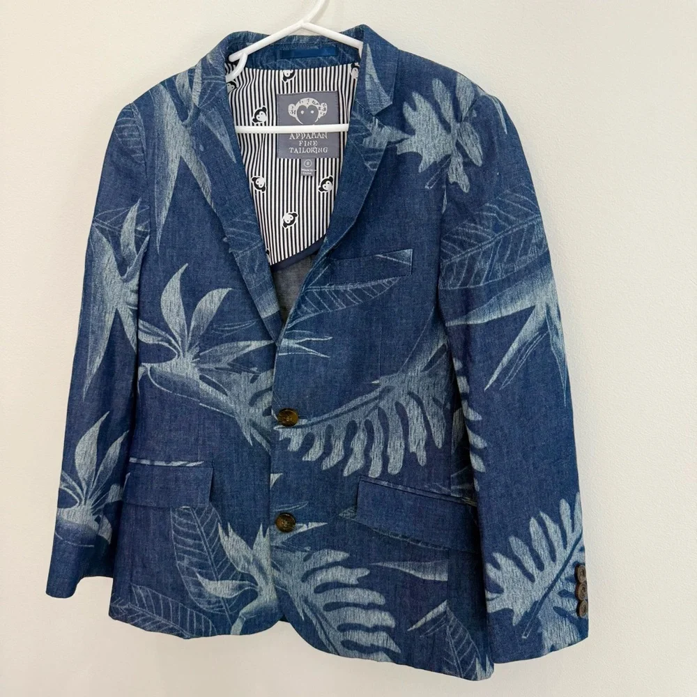 APPAMAN boys tropical sports jacket- size 8- EUC like new - Picture 2 of 6